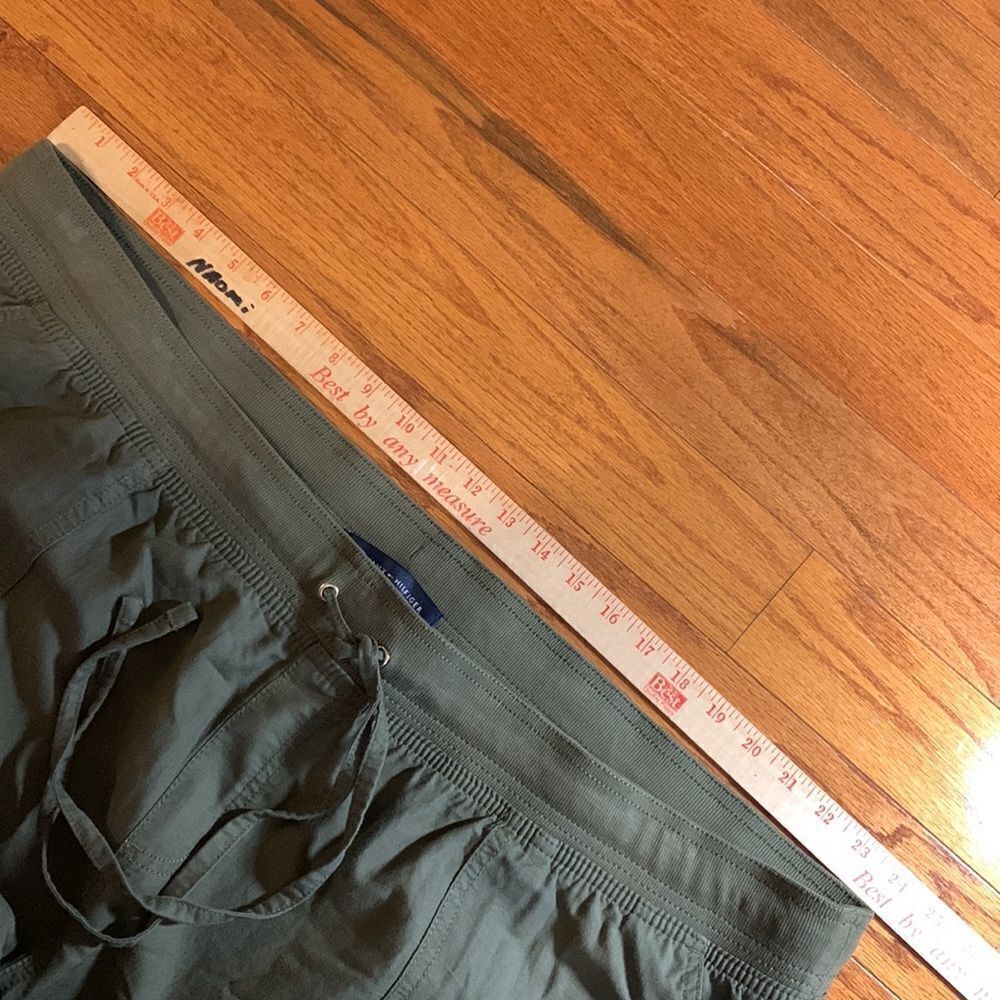 Tommy Hilfiger Sz 3X cargo/jogger cool/comfy olive green pants w/button-up cuff - Picture 5 of 12